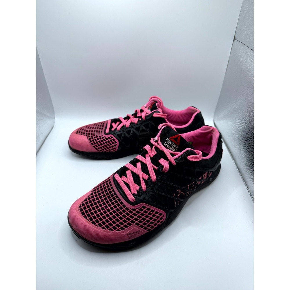 Reebok CrossFit Nano 4.0 M41331 Womens 10 Sneaker Pink Black Training Shoes